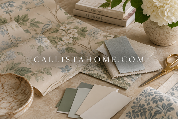 Why You Should Always Order a Wallpaper or Fabric Sample First Callistahome.com