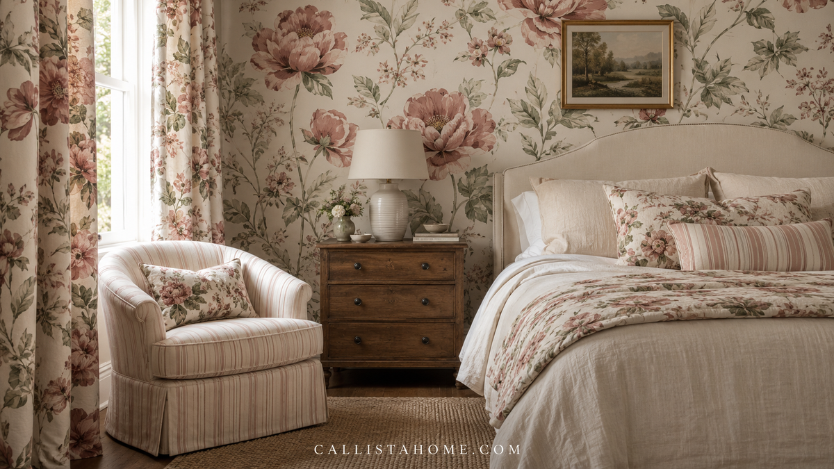 How to Mix Wallpaper and Fabric: A Practical Guide to Pattern Drenching
