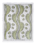 Grenades 2C Hand-Painted French Domino Paper – Pomegranate Botanical Design