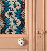 Torrent 72A French Botanical Wallpaper – Blue Designer Wallcovering