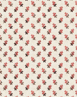 Corail Wallpaper Panel 90A by Antoinette Poisson featuring an elegant botanical pattern inspired by 18th-century French decorative arts.