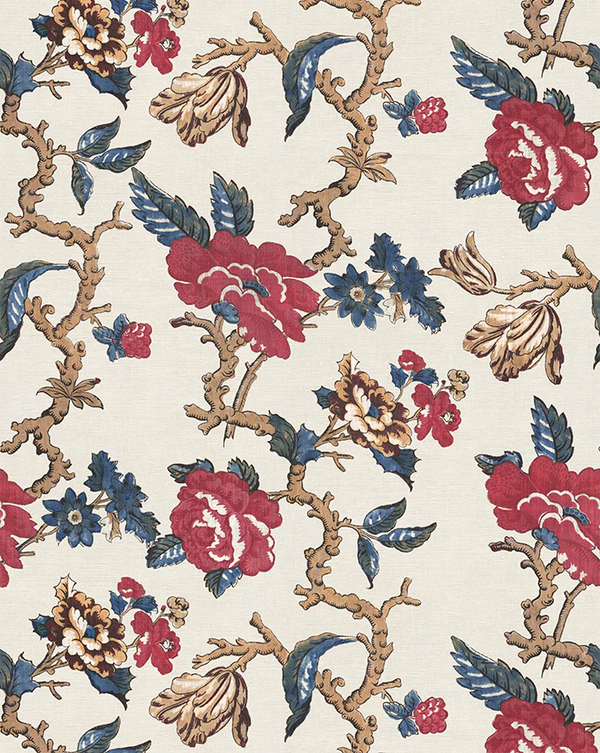 Madame Wallpaper Panel 95A – Floral Heritage Wallpaper