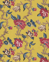 Madame Wallpaper Panel 95C by Antoinette Poisson featuring an elegant French floral pattern inspired by 18th-century textile archives.