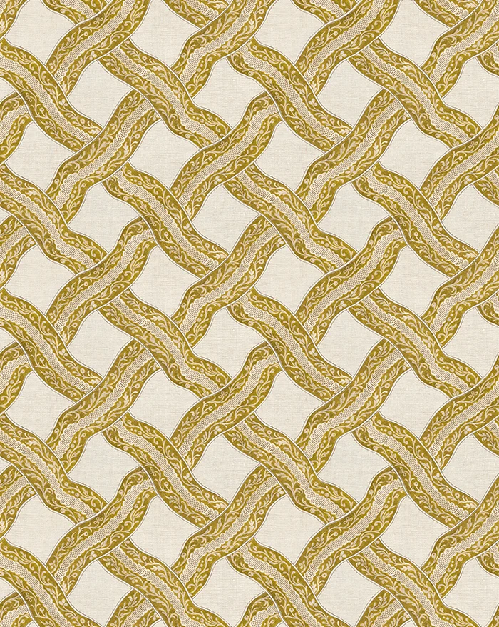 Odelette 99A French Floral Wallpaper – 18th-Century Inspired Design