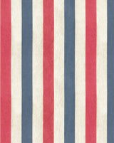 Rayures Tricolores Wallpaper Panel 89A by Antoinette Poisson featuring elegant vertical French heritage stripes in three colors.