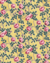 Canut Wallpaper Panel 75C by Antoinette Poisson featuring an elegant woven botanical stripe pattern inspired by traditional French textiles. Callista Home