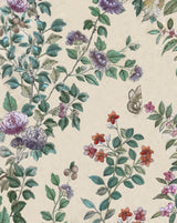 Canton 70A French Fabric – Historic Chinoiserie Botanical Print