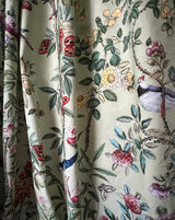 Canton 70B French Chinoiserie botanical fabric by Antoinette Poisson Callista Home