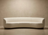 Nuvola Grande Curved Sofa | Modern Cloud Sofa in Crème