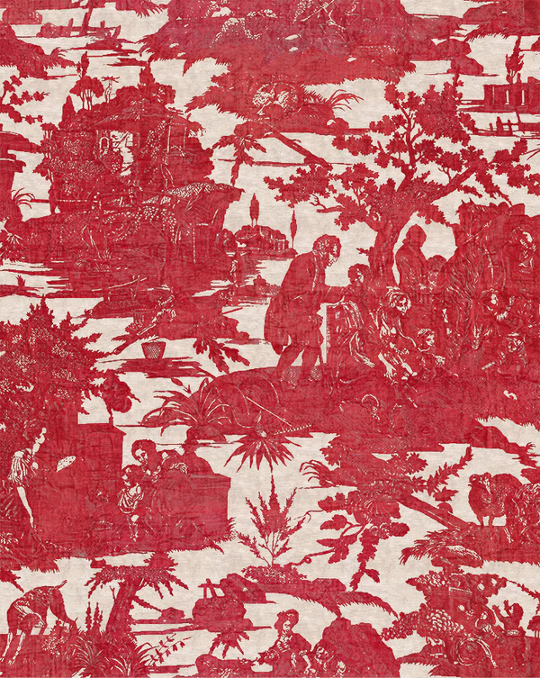 Beautiran Wallpaper Panel 82A | Heritage Floral Wallpaper