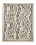 Grenades 2B Black & White French Domino Paper – Handcrafted Decorative Paper