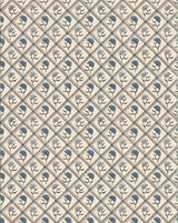 Treillage Wallpaper Panel 53B by Antoinette Poisson featuring a classic French lattice pattern inspired by 18th-century decorative papers.