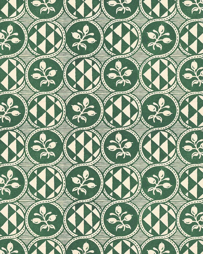 Olives 55A French Botanical Wallpaper – Historic Brown Design