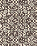 Olives 55B French Botanical Wallpaper – Brown & Green Historic Design