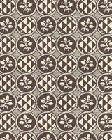 Olives 55B French Botanical Wallpaper – Brown & Green Historic Design