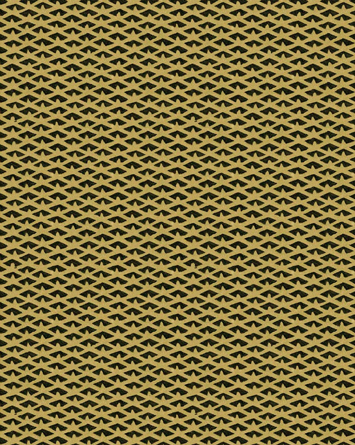 Alvéoles Wallpaper 60B by Antoinette Poisson featuring a refined repeating geometric pattern inspired by historic 18th-century French domino paper. Callista Home