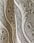 Grenades 2B Linen Fabric – Historic Pomegranate Botanical Print
