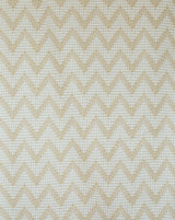Points de Hongrie 32B ochre geometric French linen fabric by Antoinette Poisson, Callista Home